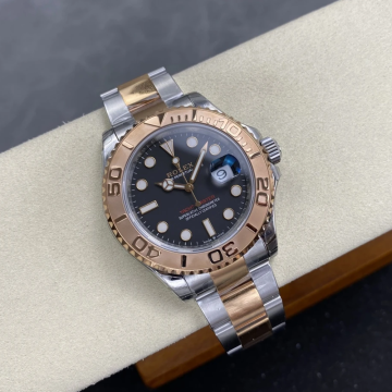 최고퀄 VS공장 롤렉스 요트마스터 블랙 다이얼 로즈골드 콤비 40mm 126621