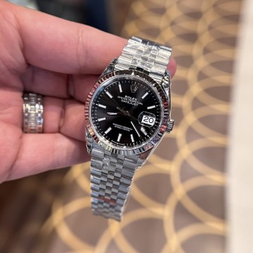 최고퀄 VS공장 롤렉스 데이저스트 블랙 다이얼 쥬빌레 스틸 36mm 126334