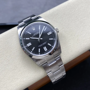 최고퀄 VS공장 롤렉스 익스플로러 블랙 다이얼 스틸 41mm 124300