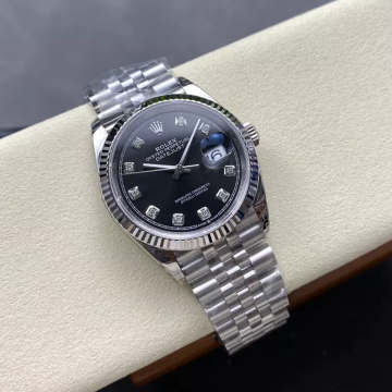 최고퀄 VS공장 롤렉스 데이저스트 블랙 10P 다이얼 쥬빌레 스틸 36mm 126234