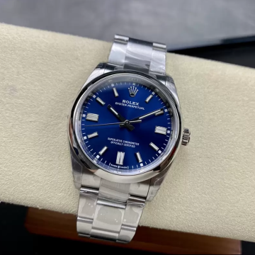 최고퀄 VS공장 롤렉스 오이스터 퍼페츄얼 블루 다이얼 스틸 36mm 126000