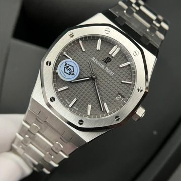 최고퀄 APS공장 오데마피게 로얄오크 그레이 다이얼 스틸 41mm 15500