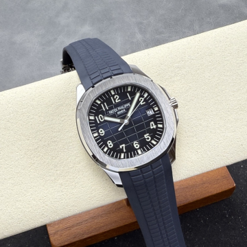 최고퀄 DD공장 파텍필립 아쿠아넛 블루 다이얼 러버밴드 42mm 5168