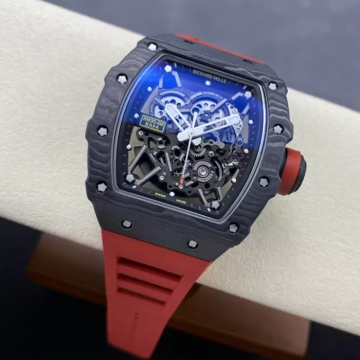 최고퀄 ZF공장 리차드밀 라파엘 나달 RM35-02 블랙 카본 / 레드 러버밴드