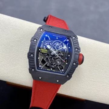 최고퀄 ZF공장 리차드밀 라파엘 나달 RM35-02 레드 카본 / 레드 스트랩 밴드