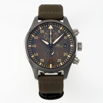최고퀄 레플리카 IWC 파일럿 워치 크로노그래프 탑건 미라마 - IW389002