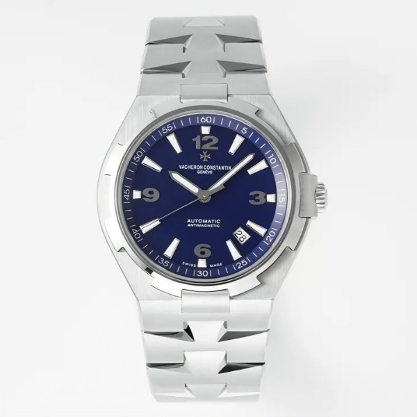최고퀄 레플리카 PPF 공장 바쉐론 콘스탄틴 오버시즈 블루 다이얼 42mm 47040
