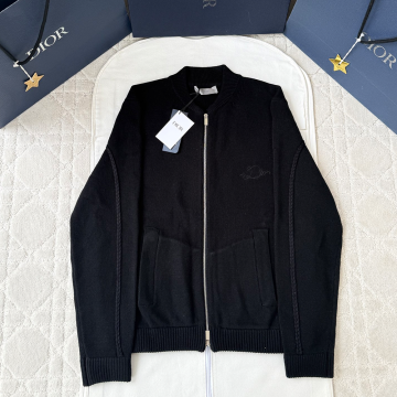 최고퀄 디올 리본 울 스웨터 집업