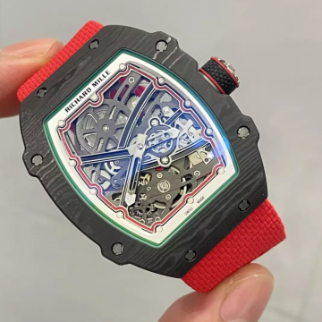 최고퀄 CNC 커스텀 리차드밀 이탈리아 블랙 카본 RM67-02