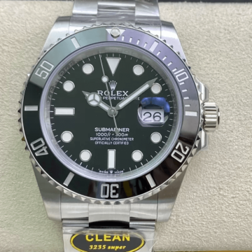 최고퀄 클린공장 롤렉스 신형 서브마리너 검판 데이트 41mm m124060