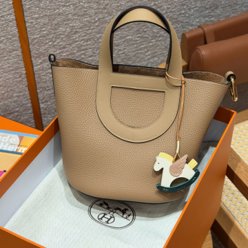 최고퀄 올수공 에르메스 인 더 루프 18 Chai 클레망스 가죽 실버 하드웨어