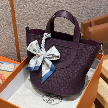 최고퀄 올수공 에르메스 인 더 루프 18 Cassis 클레망스 가죽 실버 하드웨어