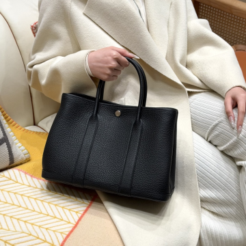 최고퀄 올수공 에르메스 가든파티 30 블랙 네곤다 가죽