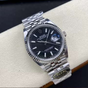 최고퀄 클린공장 롤렉스 데이저스트 블랙 다이얼 36mm 쥬빌레 126234