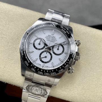 최고퀄 클린공장 롤렉스 코스모그래프 세라믹 데이토나 화이트 다이얼 126500
