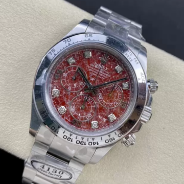 최고퀄 클린공장 롤렉스 데이토나 석류 갈레나 다이얼 화이트 골드 금통 116589
