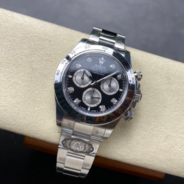 최고퀄 클린공장 롤렉스 코스모그래프 데이토나 블랙 8P 다이얼 126509
