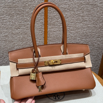 최고퀄 올수공 에르메스 숄더 버킨 29 브라운 에버컬러 가죽 골드 하드웨어