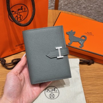 최고퀄 올수공 에르메스 베안 2단 반지갑 Girs Meyer 엡송 가죽 은장