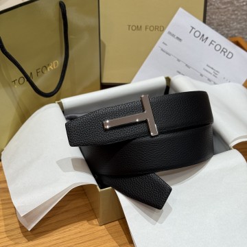 최고퀄 톰포드 T 버클 클래식 은장 블랙