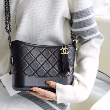 최고퀄 팬더샵 샤넬 가브리엘 호보 스몰 블랙백 A91810