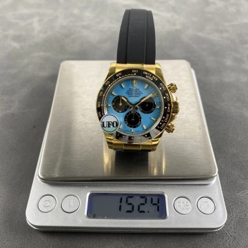 최고퀄 UFO공장 롤렉스 데이토나 티파니 다이얼 옐로우 골드 금통 40mm 126518