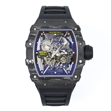 최고퀄 ZF공장 V7 리차드밀 라파엘 나달 RM35-02 블랙 카본 / 블랙 러버밴드